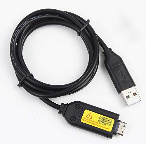 MaxLLTo for Samsung ST61 ST65 ST70 PL120 USB Cable, AC Power Battery Charger Cable Cord for Samsung Digital Camera