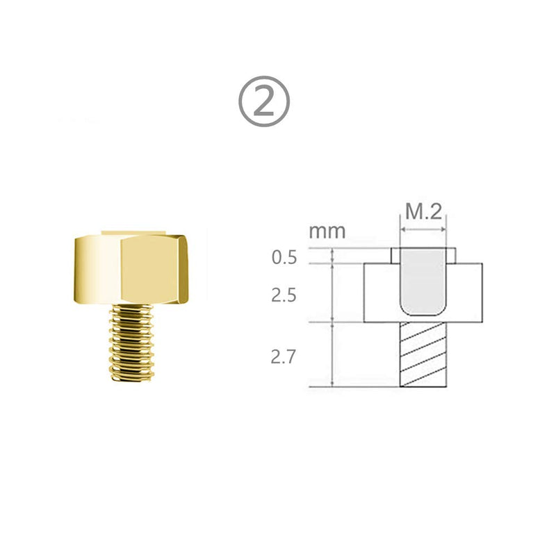 M.2 SSD Screw Kit for ASUS Motherboards AVE-002