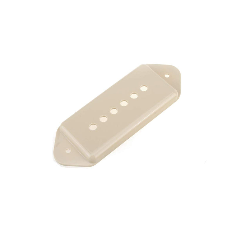 [AUSTRALIA] - Musiclily Pro 49.2mm P90 Dog Ear Short/Low Neck Position Pickup Covers for USA Les Paul/Vintage Style Epiphone, Cream (Set of 2) 
