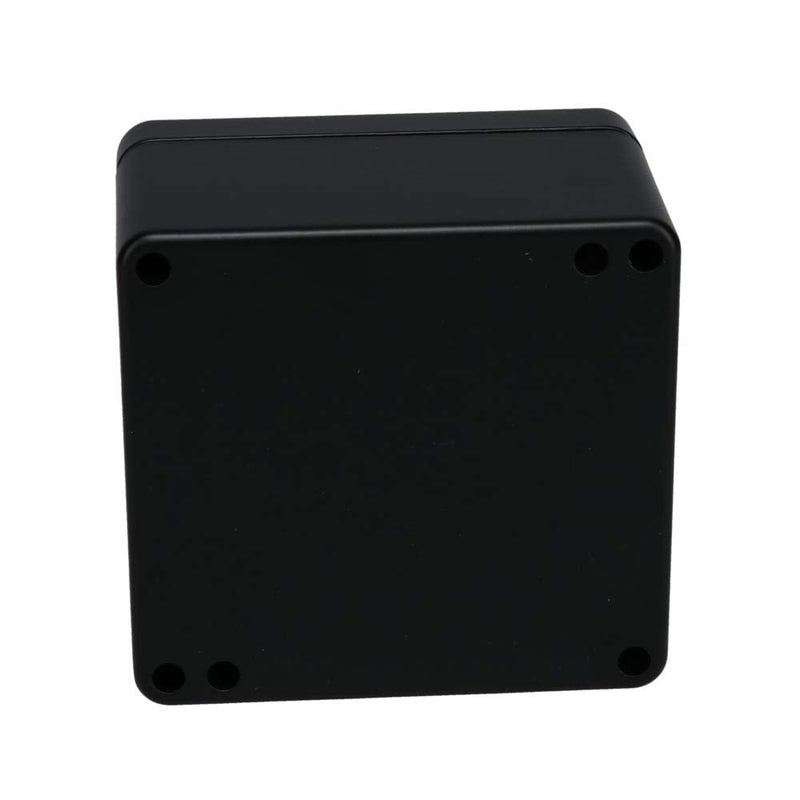 BUD Industries AN-1319-AB IP68 Aluminum Enclosure 3.1" L x 2.9" W x 2.1" H, Black