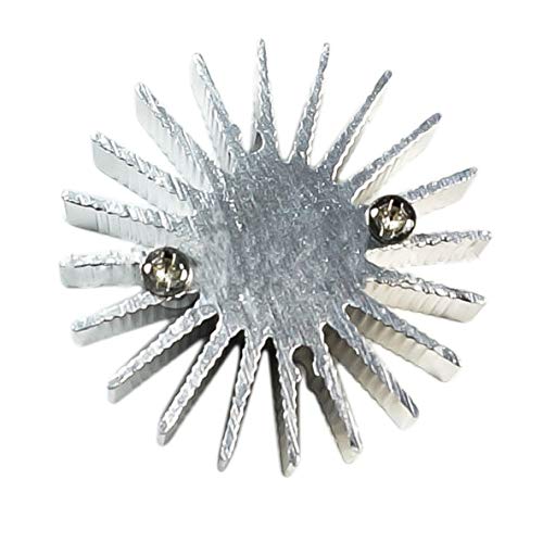 10pcs OD 35mm x H 10mm1W Watt LED Aluminium Heatsink Cooling Cooler Round