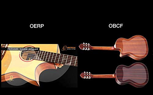 Ortega Guitars OBCF Electrostatic Transparent Rear Guitar Cover Foil