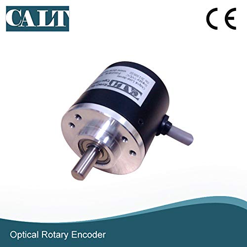 38mm Outer Diameter 6mm Solid Shaft Rotary Encoder 1000PPR 5V Line driver TTL Line driver with 5V