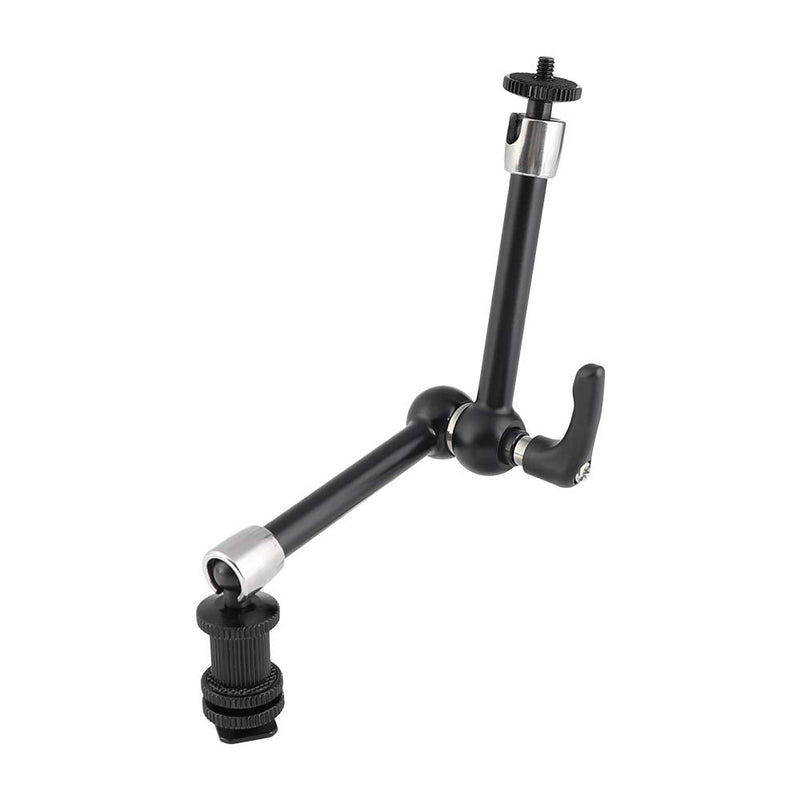 CAMVATE 11" Heavy Duty Magic Arm with Shoe Mount Adapter for Camera Accessories Bracket