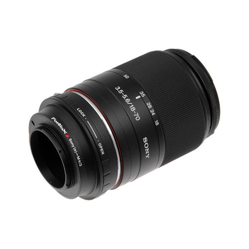 [AUSTRALIA] - Fotodiox Lens Mount Adapter with Aperture Dial, Digital Sony Alpha, Minolta AF Lens to MFT Micro 4/3 Four Thirds System Camera Mount Adapter, for Olympus PEN E-PL1, E-PL1s, E-PL2, E-PL3, E-P2, E-P3, E-M, OM-D, E-M5, Panasonic Lumix DMC-G1, G2, G3, G10,... 