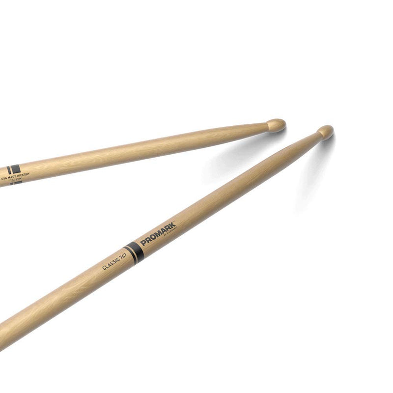 Promark TX747W American Hickory Wood Tip, Single Pair