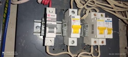 Fielect EW-35 DIN Rail Terminal Block End Stopper Mount Clips CE Certification 25Pcs Gray