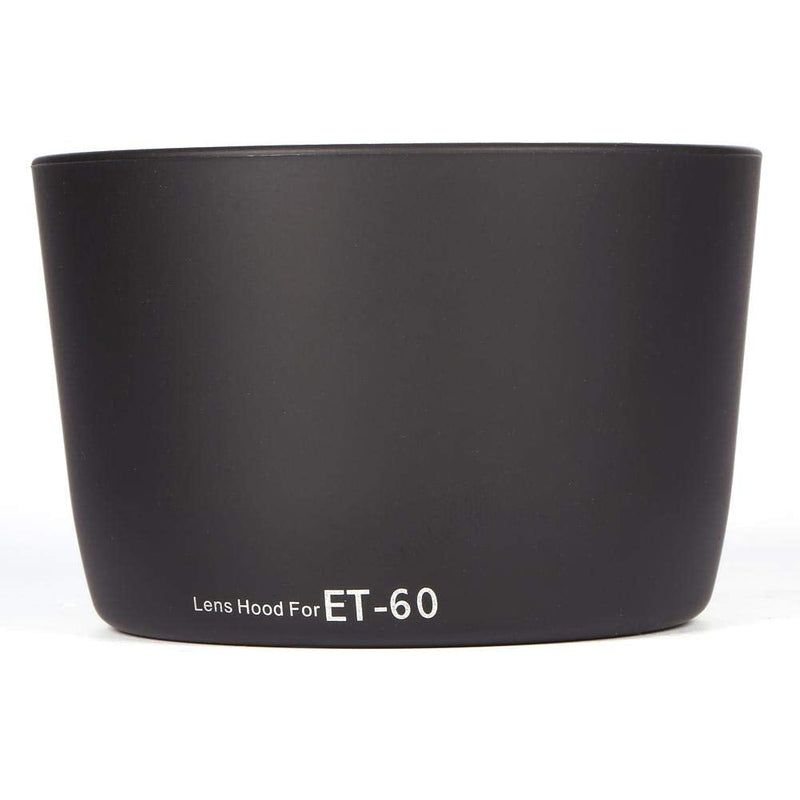[AUSTRALIA] - Camera Lens Hood, Universal Professional Replacement ET60 Lens Hood for EF 75-300mm f/4-5.6 II/III/USM/II USM/III USM/EF 90-300MM f/4-5.6 USM 