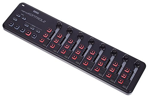 [AUSTRALIA] - Korg nanoKONTROL2 Slim-Line USB Control Surface, Black Slim-Line USB Controller 