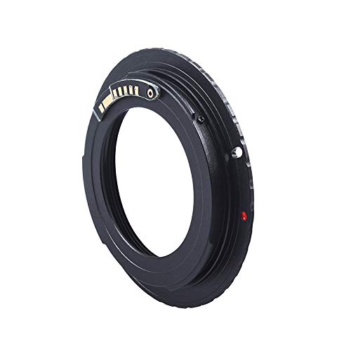 M42 to EOS Lens Adapter,M42 (42mm) Screw Lens to Compatible with for Canon EOS Cameras, fits EOS 1D, DS, Mark II, III,IV,1DC,1DX,D30,D60,10D,20D,20DA,5D,Mark II,Mark III,7D,Rebel XT,XTi,XSi,T1,T1i M42 to EOS adapter