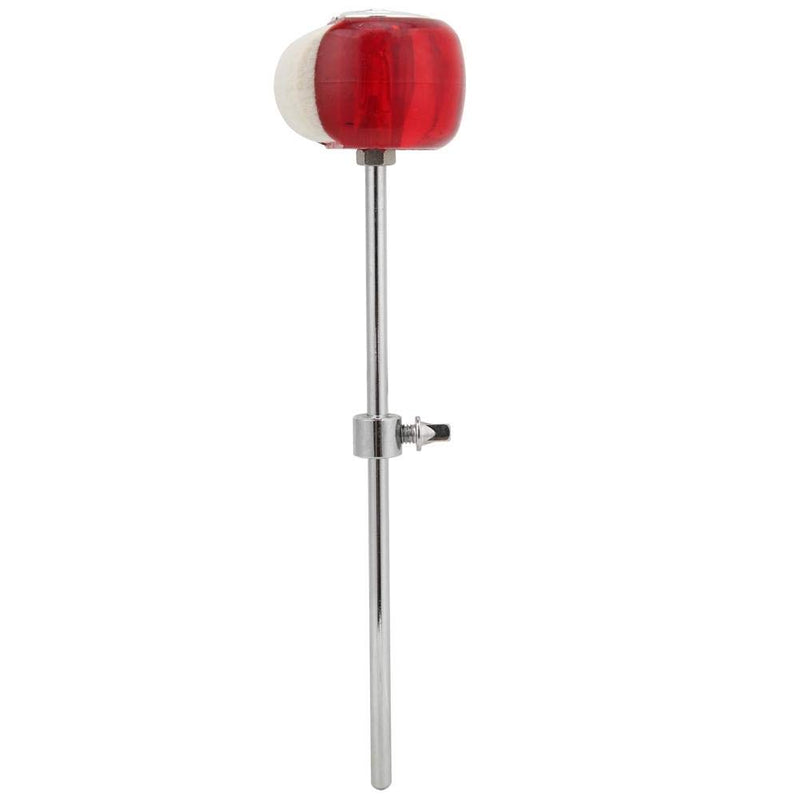 Dilwe Drum Hammer, WC42 Bass Drum Percussion Instrument Accessory for Replacement Part Drum Kit Hammer Beater Red