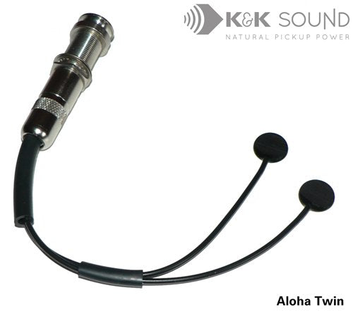 K&K Aloha Twin Double-Sensor Pickup for Ukulele