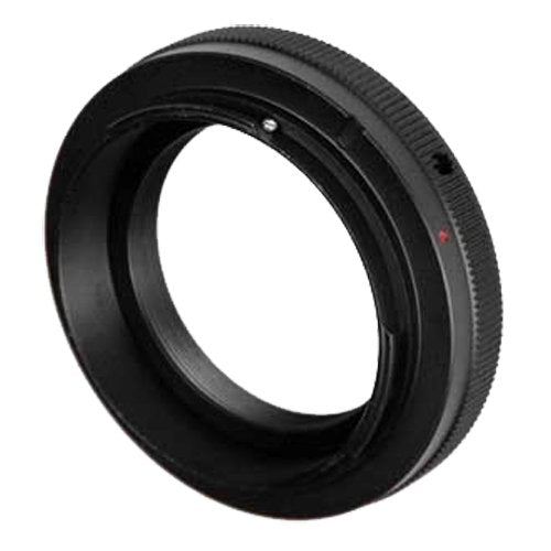 Fotodiox Lens Mount Adapter - T-Mount (T/T-2) Screw Mount SLR Lens to Canon EOS (EF, EF-S) Mount SLR Camera Body T-mount (T2) Standard Single