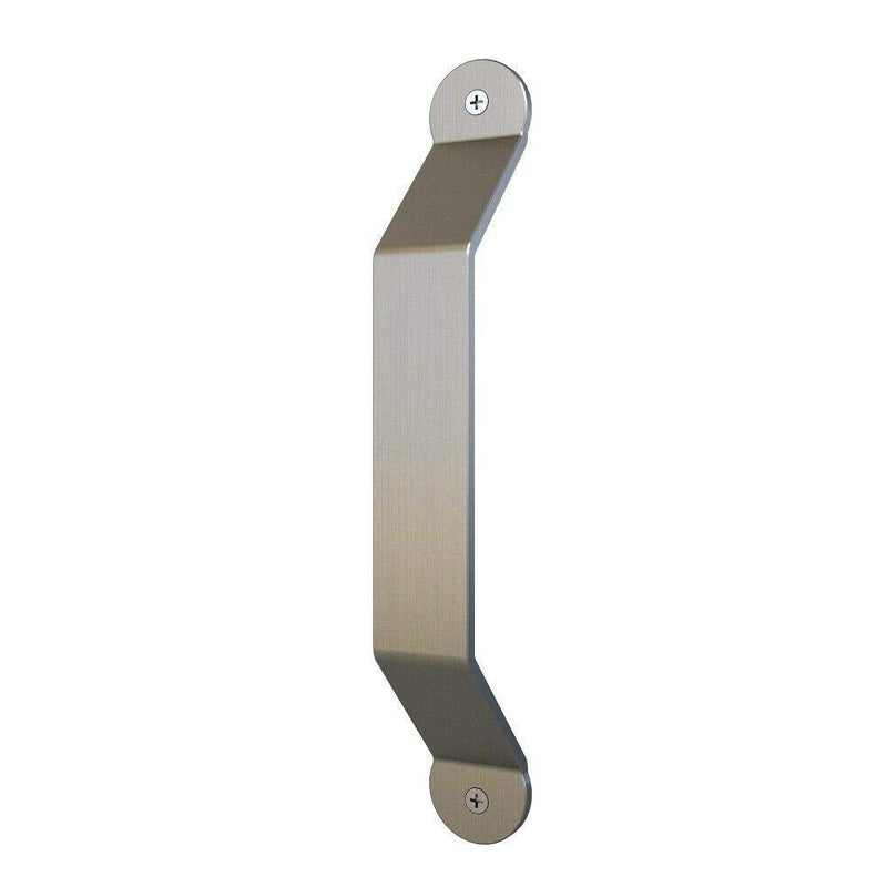 [AUSTRALIA] - JUBEST 10in Satin Nickel Side Mount Handle Pull for Sliding Barn Door American Style 