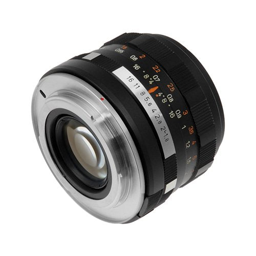 Fotodiox Chrome Lens Mount Adapter (Type 2), M42 (42mm x1 Thread Screw) Lens to Nikon Camera, for Nikon D1, D1H, D1X, D2H, D2X, D2Hs, D2Xs, D3, D3X, D3s, D4, D100, D200, D300, D300S, D700, D800, D800E, D40, D50, D60, D70, D70S, D80, D40X, D90, D3000, D...