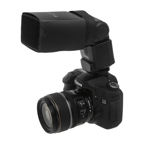 Fotodiox Flash Snoot with 20 Degree Grids, for Nikon SB-600, SB-700, SB-800, SB-900, SB-910 Flash, Canon Speedlite 380EX, 430EX, II, 550EX, 580EX, II, 600EX-RT, Vivitar Flash, Sunpak, Nissin, Sigma, Sony, Pentax, Olympus, Panasonic Lumix Flashes