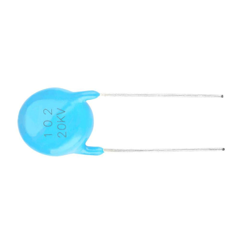 20pcs Ceramic Capacitors, 20KV 1nF 0.001uF 1000pF 102 High Voltage DIP Disc Ceramic Capacitors