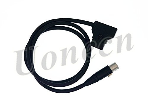 D-Tap to Mini XLR 4 pin Female Power Cable for TV Logic Monitor VFM-056W/058W