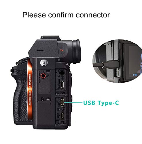 USB Interface Charging Data Transfer Cable for Nikon Z6 Z7 Canon EOS R RP POWERSHOT Mark G5X II G7X III