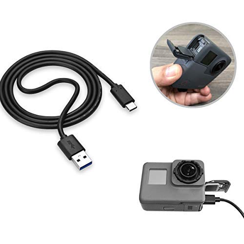 JNSupplier USB Data Sync Power Charging Cable Cord for GoPro HERO7 Black Fusion Camera Accessories (3FT)