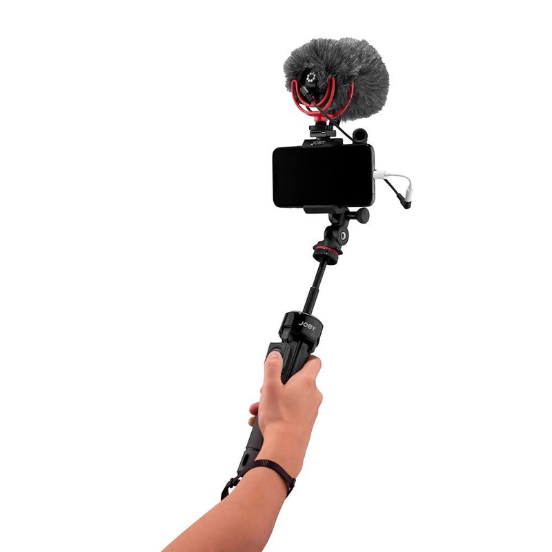 JOBY Wavo Windjammer Gray Wind muff for JOBY Wavo Vlogging Microphone for Wind Noise Reduction for Content Creation Vlogging YouTube IGTV TikTok with Smartphone(JB01685-BWW) Grey Standard