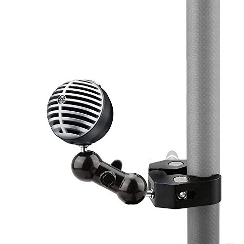 [AUSTRALIA] - Microphone Clip, Clamp Mount for Shure sm58 sm48 sm81 sm57 Mic, MV5,MV51,PGA52,Sennheiser E604,AKG D112,Nady DM-80 DM-70 Drum Microphone(Max loaded 0.5KG/1.1lbs) 