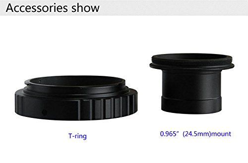 Solomark T T2 Mount for Sony Alpha SLR Cameras Telescope Adapter with 0.965inch Eyepiece Ports