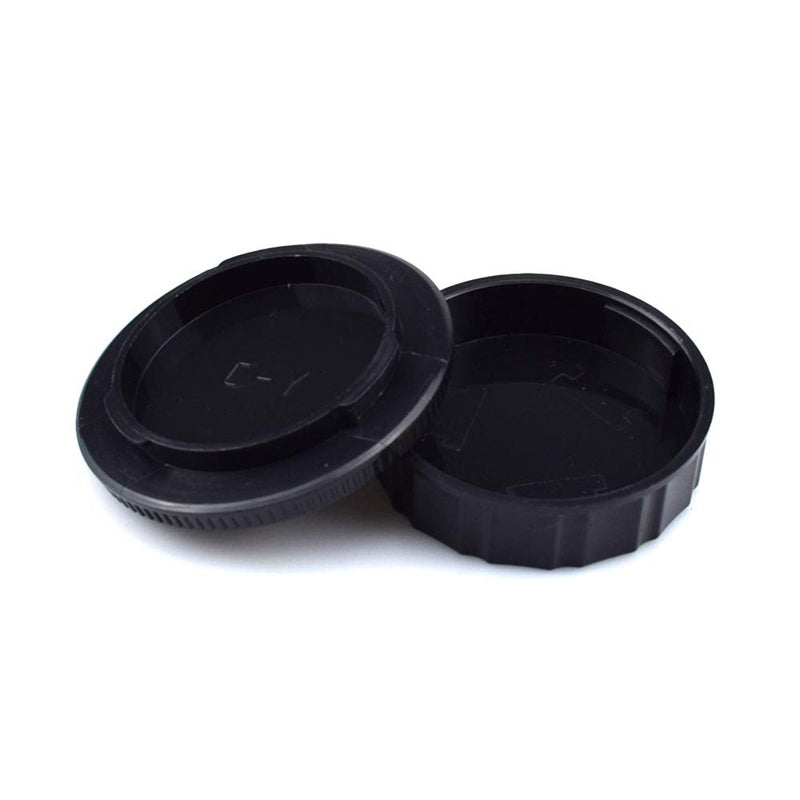 Camera Body and Rear Lens caps,Compatible with for Contax Yashica CY C/Y Lens Contax Zeiss C/Y Lens