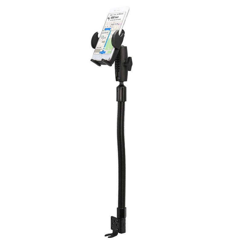 [AUSTRALIA] - Arkon Car or Truck Seat Rail or Floor Phone Holder Mount for iPhone 12 11 XS Max XS XR X Retail Black 
