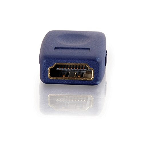 C2G HDMI Coupler, Female to Female, Blue, Cables to Go 40970