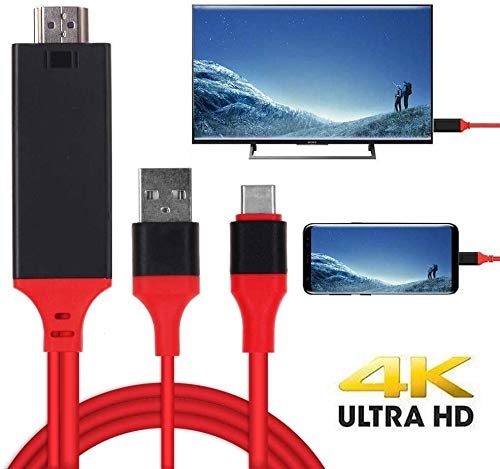 [AUSTRALIA] - MHL USB 3.1 Type-C to HDMI 1080P HD TV Cable for Compatible with Samsung Galaxy S8 9 MacBook Pro by Mastercables 