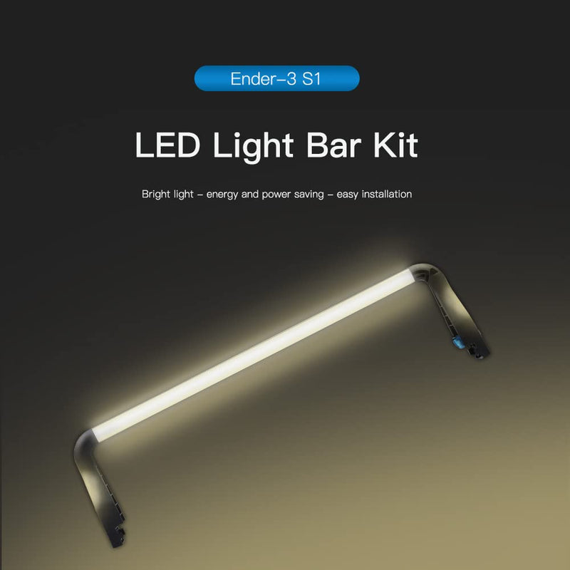 Official Creality Ender-3 S1 Official LED Light Bar Kit for 3D Printer, Upgraded LED Chip, Energy and Power Saving, Easy Installation, Soft Light