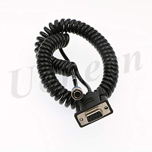 Uonecn 4 pin hirose male Trimble Geodimeter Total Station to Data Collector Cable Surveying Carlson TDS