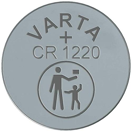 Varta VCR1220 Electronic Lithium 3V Battery for Cameras/MP3 Player and GameBoy (Blue Silver)