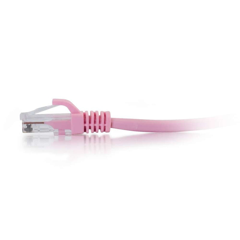 C2G 04049 Cat6 Cable - Snagless Unshielded Ethernet Network Patch Cable, Pink (7 Feet, 2.13 Meters) UTP 7 Feet/ 2.13 Meters