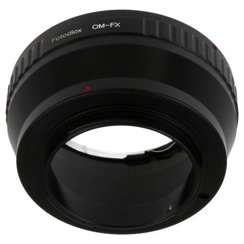 Fotodiox Lens Mount Adapter Compatible with Olympus Zuiko (OM) 35mm SLR Lens on Fuji X-Mount Cameras Olympus OM 35mm Standard