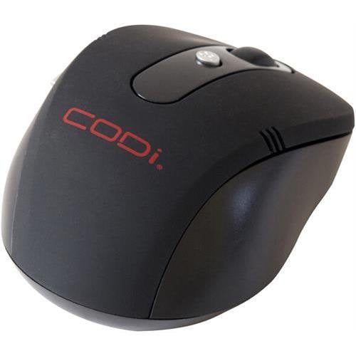 Codi A05013 2.4GHz Wireless Optical Nano Mouse, Black (CODiA05013)