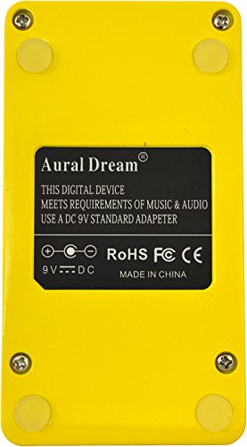 [AUSTRALIA] - Yanluo Aural Dream Super Tremolo digital Guitar Effects Pedal provides 6 modulation waveforms including Rate,Depth,Mix and Gain adjustment,True Bypass. 