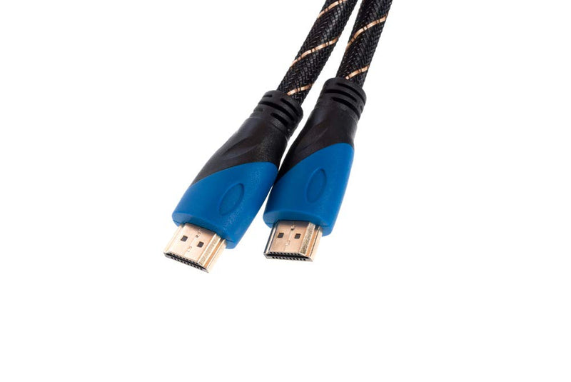 50FT Gold Plated HDMI Cable with Audio & Ethernet Return Channel, v 1.4, 1080P FHD, Compatible with TV, DVD, PS4, Xbox, Bluray