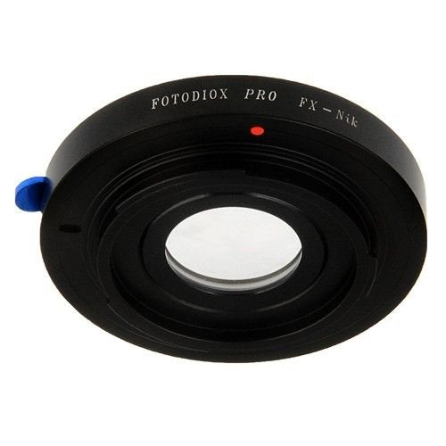 Fotodiox PRO Lens Mount Adapter, 35mm Fuji Fujica X-Mount Lenses to Nikon DSLRs Camera, FX-Nikon PRO