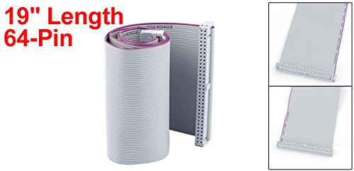 IDC F/F Flat Ribbon Cable 2.54 mm Pitch 64P 64 Pin/Wire 118 cm
