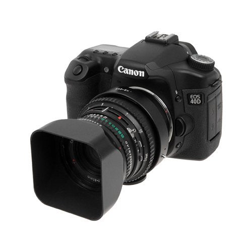 Fotodiox Pro Lens Mount Adapter, Hasselblad Lens to Canon EOS Camera Mount Adapter, for Canon EOS 1D, 1DS, Mark II, III, IV, 1DC, 1DX, D30, D60, 10D, 20D, 20DA, 30D, 40D, 50D, 60D, 60DA, 5D, Mark II, Mark III, 7D, Rebel XT, XTi, XSi, T1, T1i, T2i, T3, ...