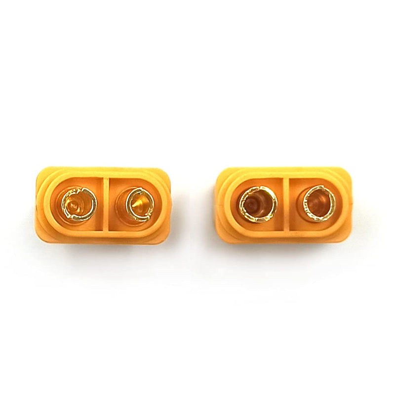 MCIGICM 10 Pair XT60H (XT60 Upgrade) Male Female Bullet Connectors Plugs