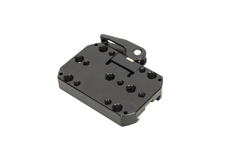 Flowcam Quick Release Mount Baseplate for DJI Ronin,Ronin M or Ronin MX Handheld Gimbal Stabilizer | Tripod Mount Support for Handheld Ronin Gimbal Video Stabilizer System (FCM-DJI-QR)