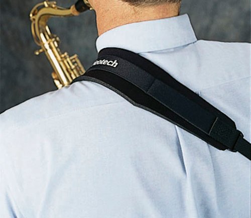 Neotech Neo Sling, Black, Swivel Hook Saxophone Strap (2101162) Regular