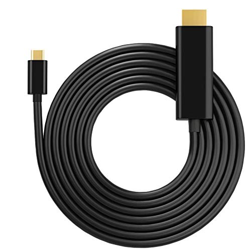 USB C to HDMI Cable for Home Office | 6ft 4K@60Hz, BFWY USB Type C to HDMI Cables [Thunderbolt 3 Compatible] for MacBook Pro 2020/2019, MacBook Air/iPad Pro 2020, Surface Book 2, Galaxy S20, and More