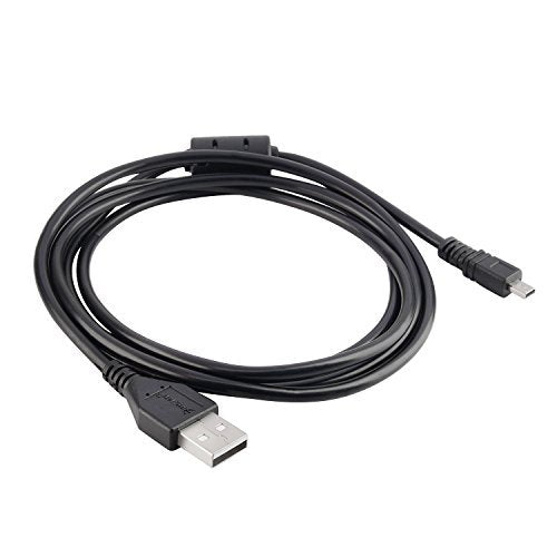 Nikon Coolpix S3500 Digital Camera USB Cable 5' USB Data Cable - (8 Pin) - Replacement by General Brand