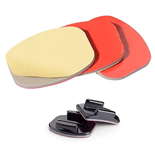 12Pcs Helmet Accessories Flat Curved Adhesive Mount for Gopro Hero 2 3 3+4 5 6 7 8 Sport Action Camera Accessory