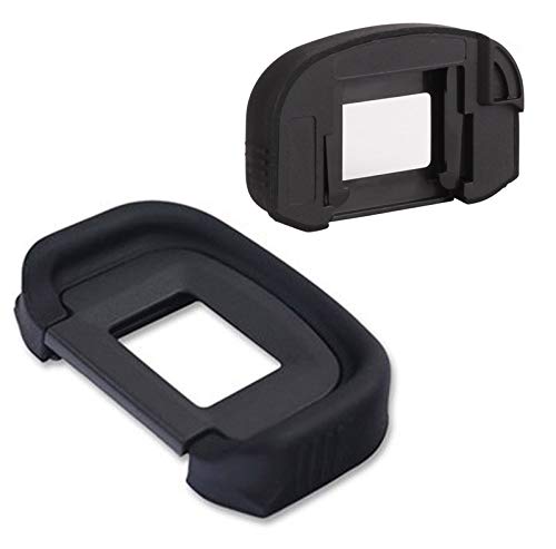 EG Eyepiece Eyecup Viewfinder Eye Cup for Canon EOS 5D Mark III 5D Mark IV /7D 7D Mark II /1Dx Mark II 1Ds Mark III 1D Mark IV 1D Mark III / 5DS R 5DS Camera (2-Pack), ULBTER Eyecup Hot Shoe Cover