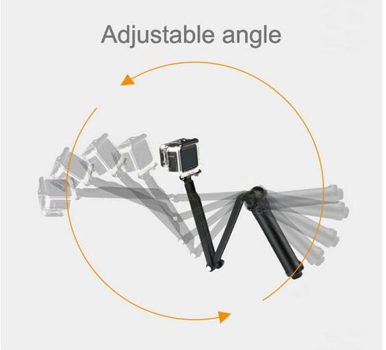 CoyKtonty 3 Way Grip Waterproof Monopod Selfie Stick Tripod Stand for GoPro Hero 11 10 9 8 7 6 5 4 /Insta360 ONE RS/ONE R
